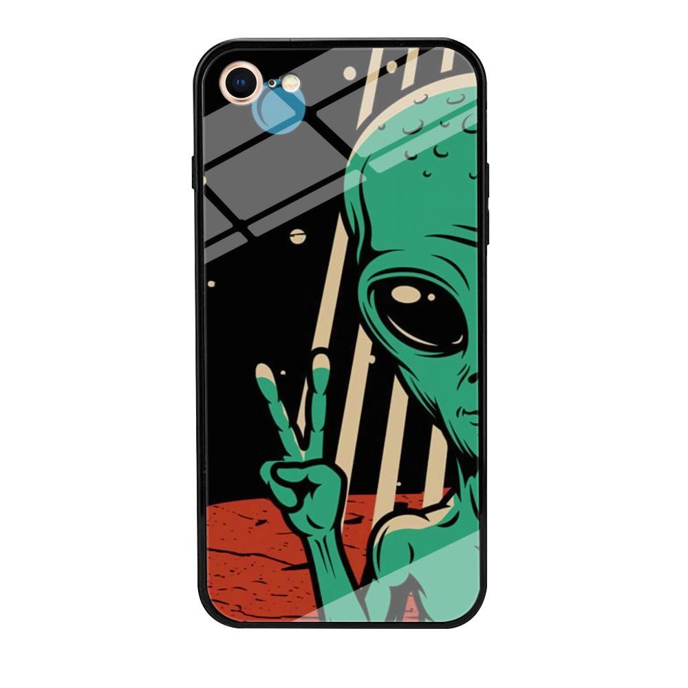 Peace from Another World iPhone 8 Case-Oxvistore