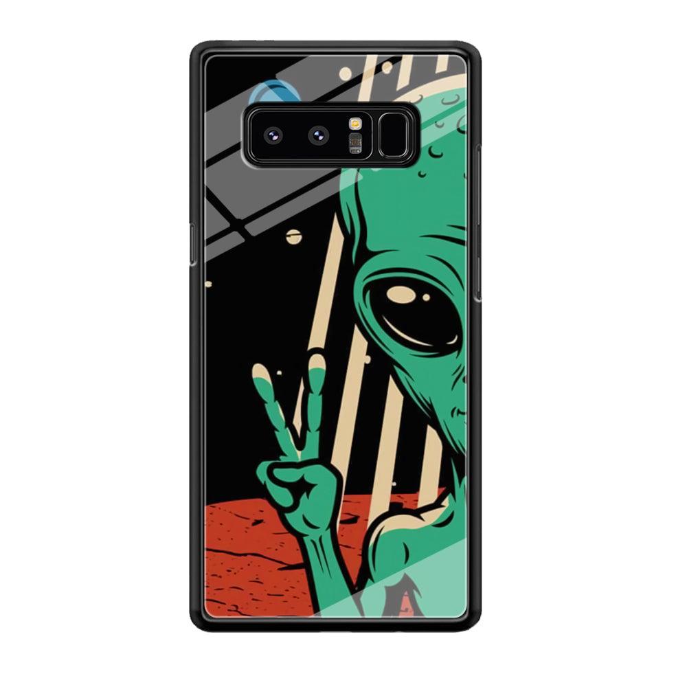 Peace from Another World Samsung Galaxy Note 8 Case-Oxvistore