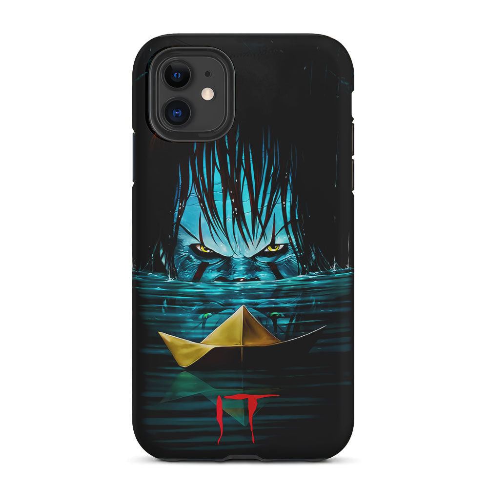 Pennywise IT Poster Art 2 in 1 Tough Phone Case