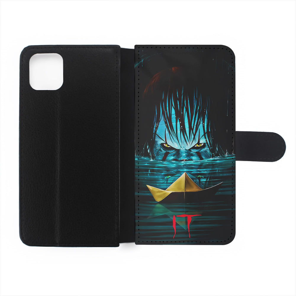 Pennywise IT Poster Art Flip Wallet Phone Case