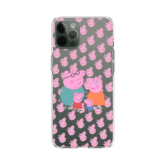 Peppa Pig Framing The Happiness Clear Soft Case