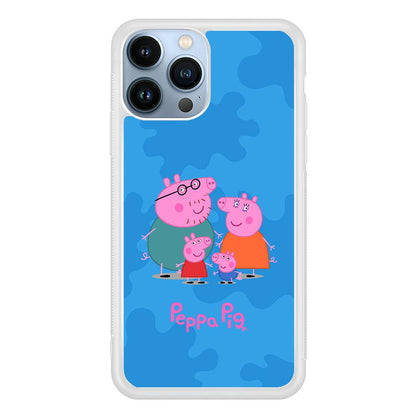 Peppa Pig Great Family iPhone 15 Pro Case-Oxvistore