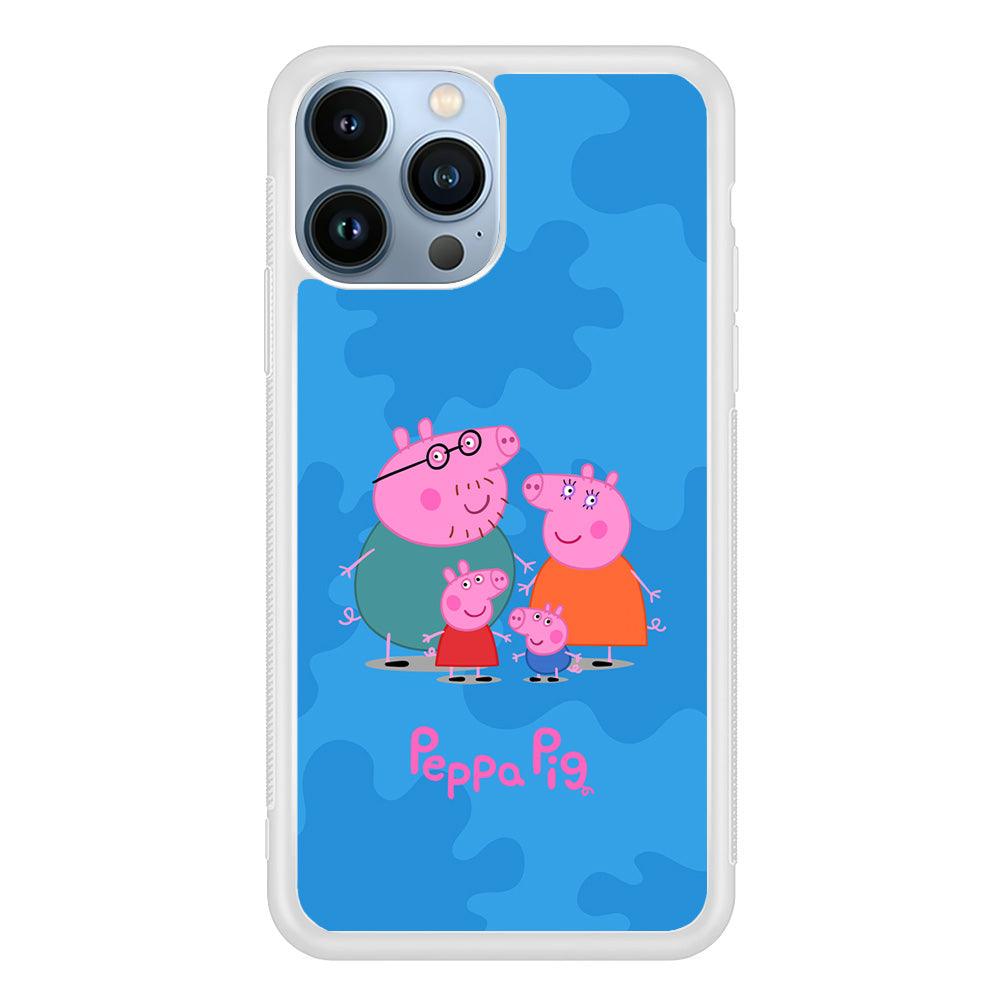 Peppa Pig Great Family iPhone 15 Pro Max Case-Oxvistore