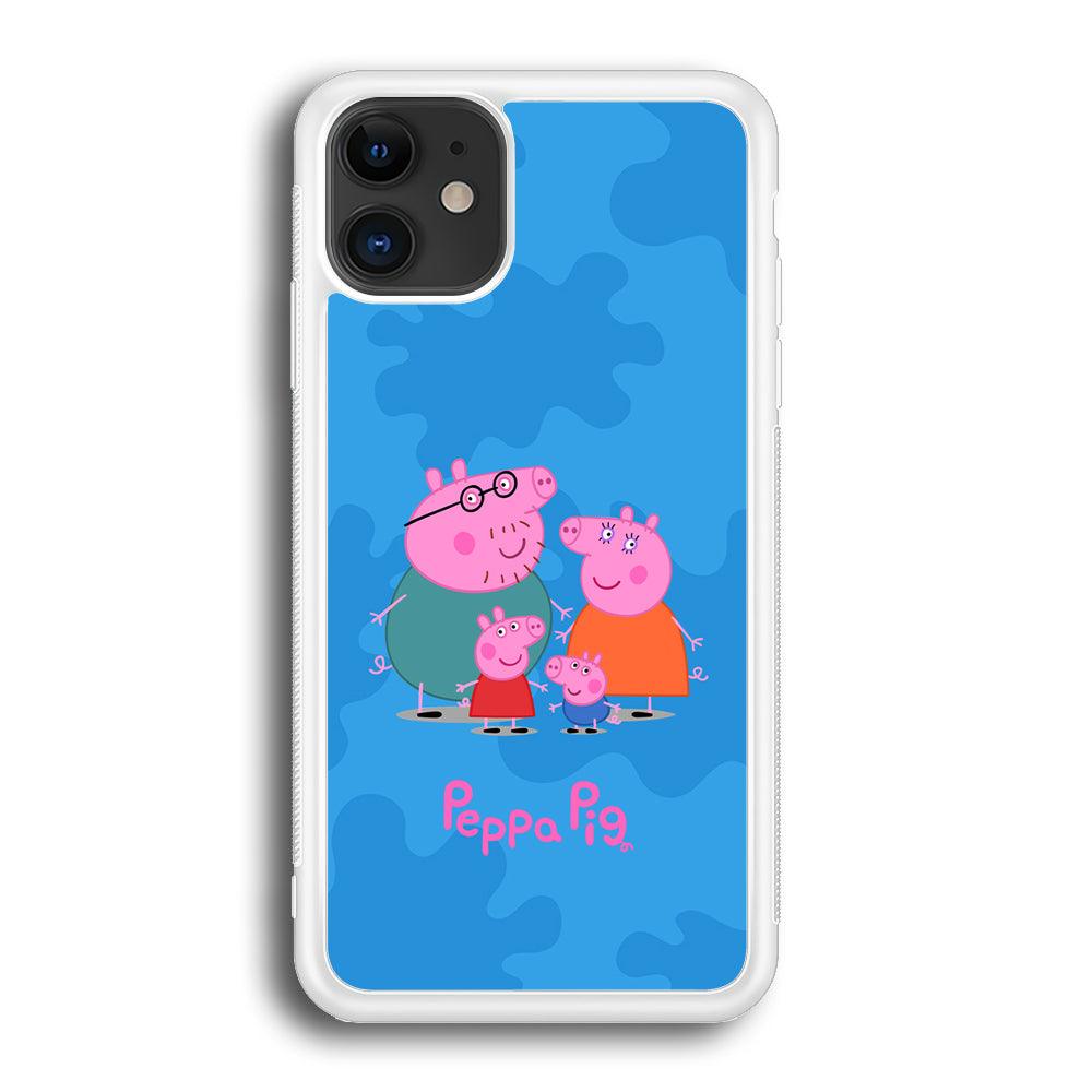 Peppa Pig Great Family iPhone 12 Case-Oxvistore