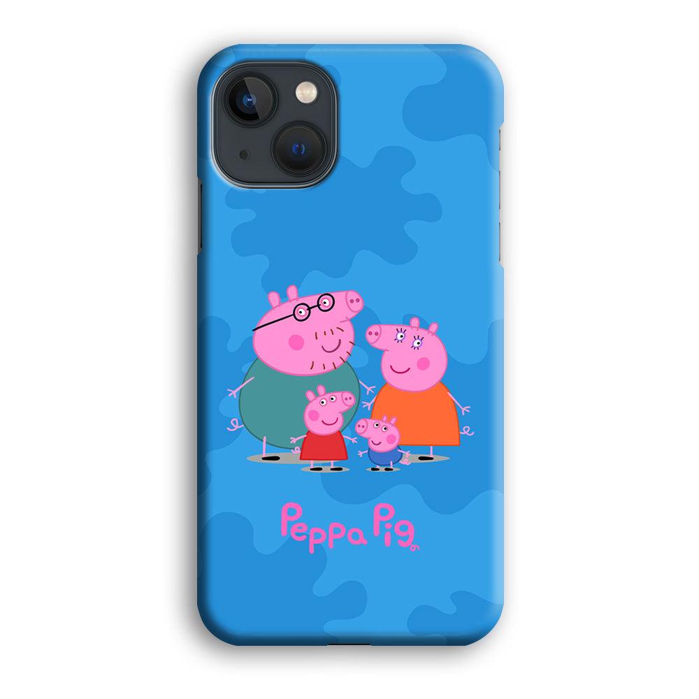 Peppa Pig Great Family iPhone 15 Plus Case-Oxvistore