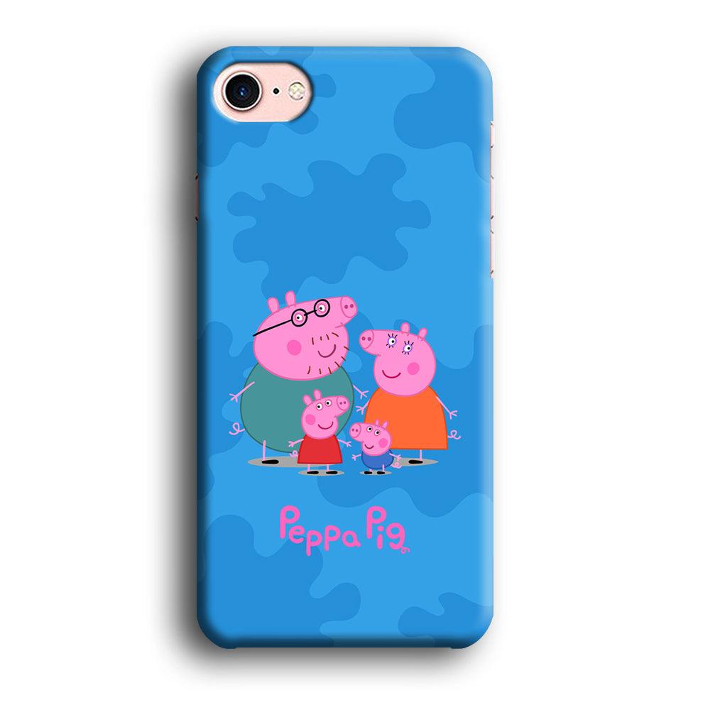 Peppa Pig Great Family iPhone 8 Case-Oxvistore