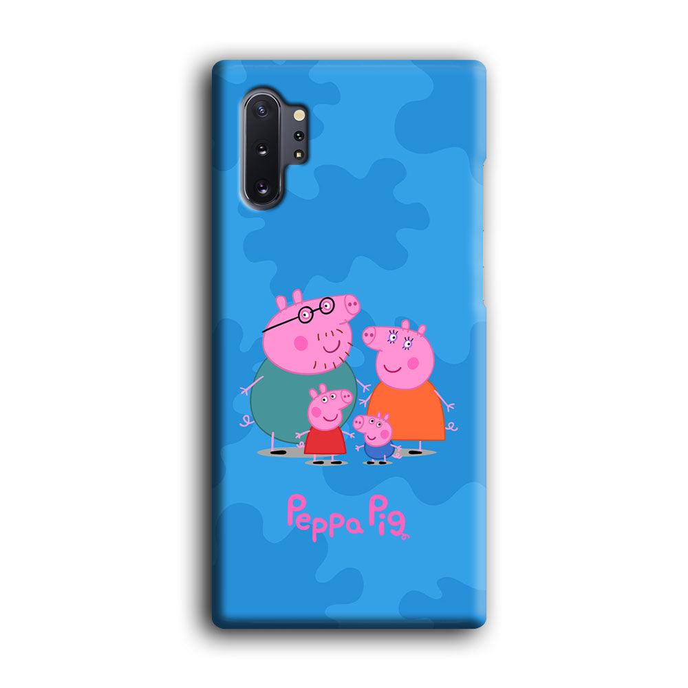 Peppa Pig Great Family Samsung Galaxy Note 10 Plus Case-Oxvistore