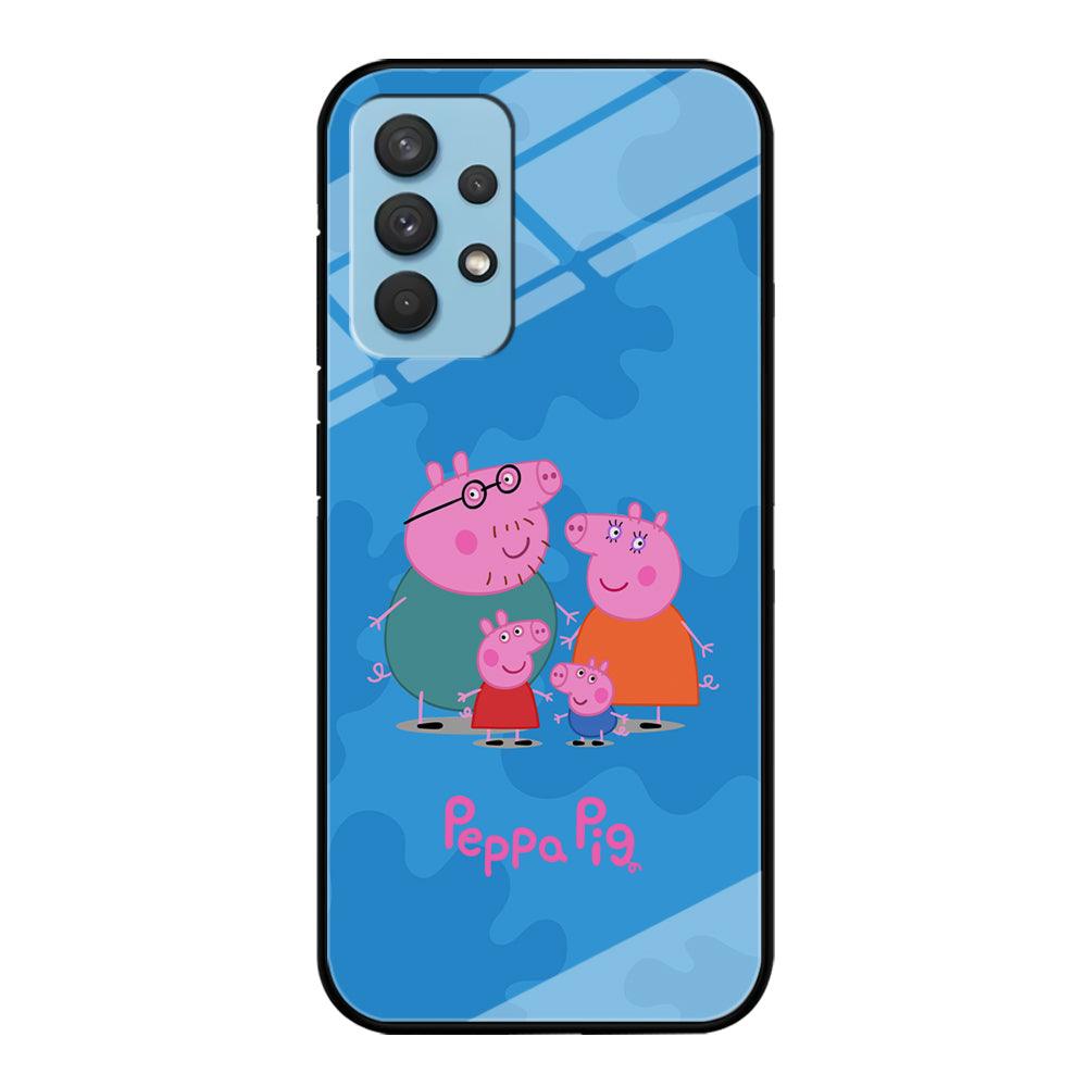 Peppa Pig Great Family Samsung Galaxy A32 Case-Oxvistore