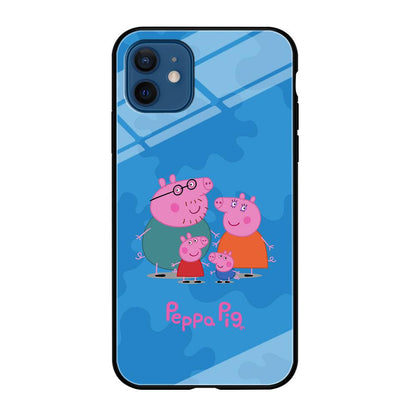 Peppa Pig Great Family iPhone 12 Case-Oxvistore