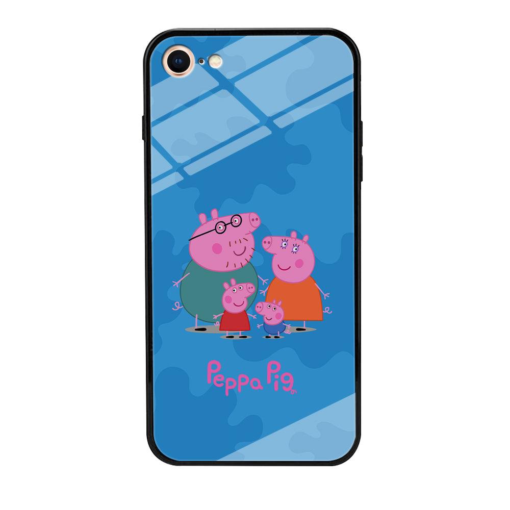 Peppa Pig Great Family iPhone 8 Case-Oxvistore