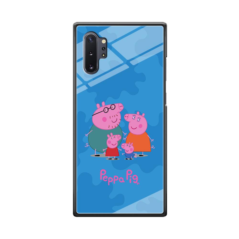 Peppa Pig Great Family Samsung Galaxy Note 10 Plus Case-Oxvistore