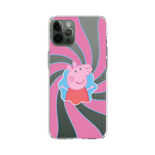 Peppa Pig Make Everyone Happy Clear Soft Case