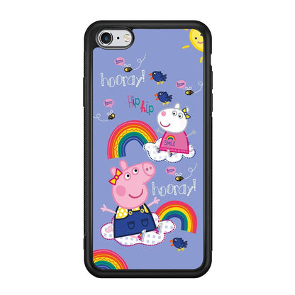 Peppa Pig Rainbow Hip Hop iPhone 6 Plus | 6s Plus Case-Oxvistore