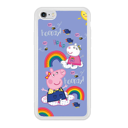 Peppa Pig Rainbow Hip Hop iPhone 6 Plus | 6s Plus Case-Oxvistore