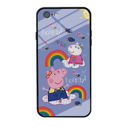 Peppa Pig Rainbow Hip Hop iPhone 6 Plus | 6s Plus Case-Oxvistore