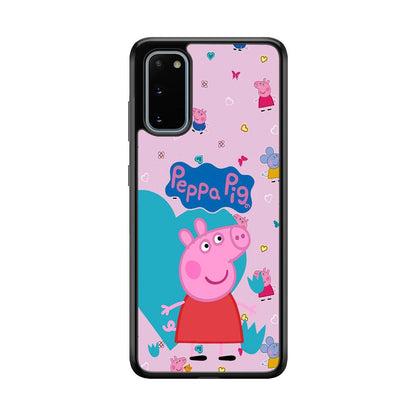 Peppa Pig Smile Always On Samsung Galaxy S20 Case-Oxvistore