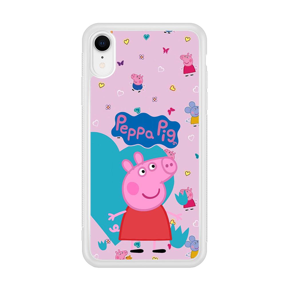 Peppa Pig Smile Always On iPhone XR Case-Oxvistore