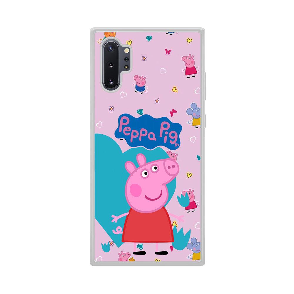 Peppa Pig Smile Always On Samsung Galaxy Note 10 Plus Case-Oxvistore