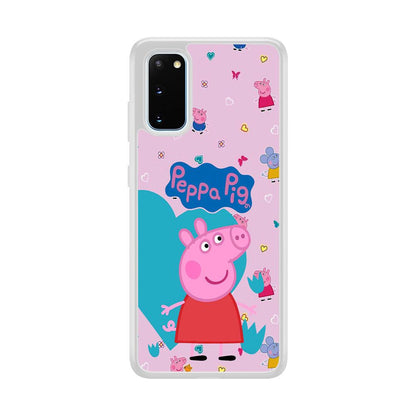 Peppa Pig Smile Always On Samsung Galaxy S20 Case-Oxvistore