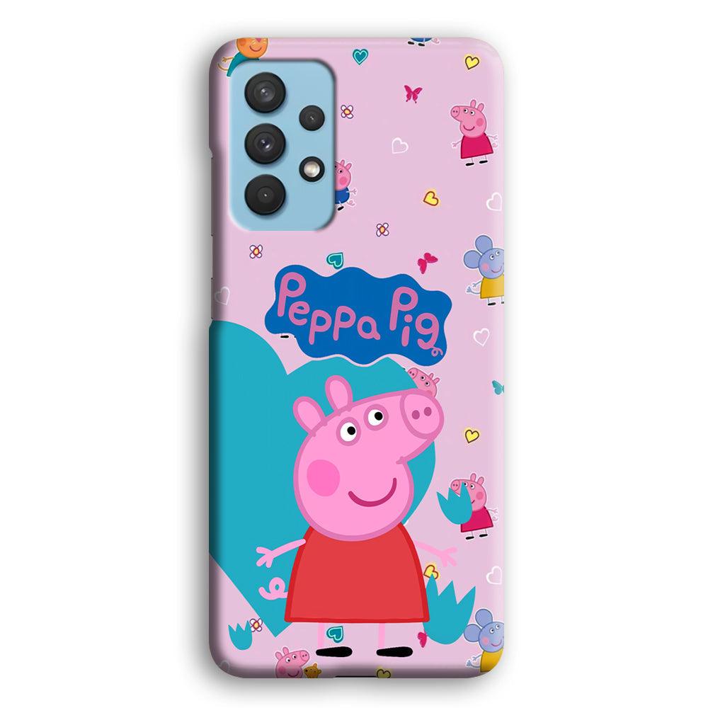 Peppa Pig Smile Always On Samsung Galaxy A32 Case-Oxvistore