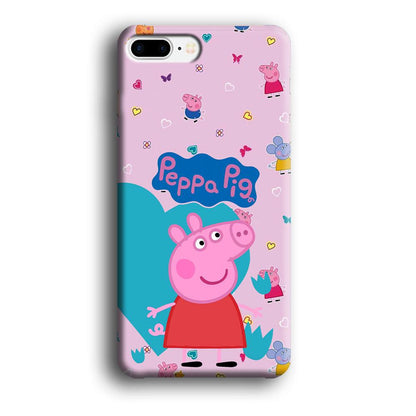 Peppa Pig Smile Always On iPhone 8 Plus Case-Oxvistore