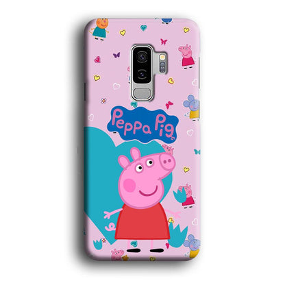 Peppa Pig Smile Always On Samsung Galaxy S9 Plus Case-Oxvistore