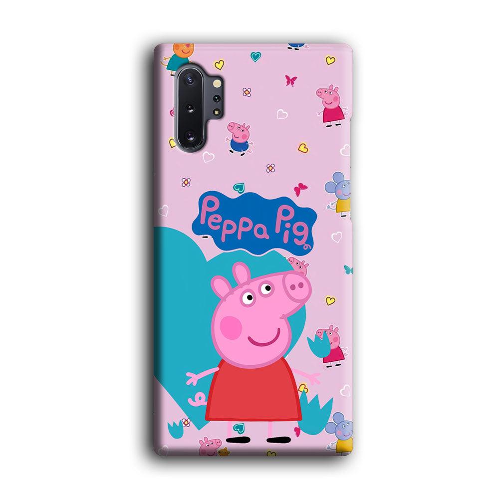 Peppa Pig Smile Always On Samsung Galaxy Note 10 Plus Case-Oxvistore