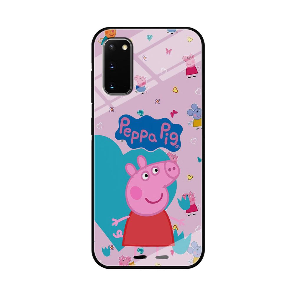 Peppa Pig Smile Always On Samsung Galaxy S20 Case-Oxvistore