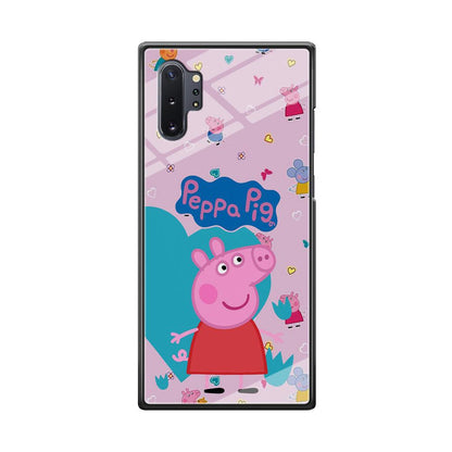 Peppa Pig Smile Always On Samsung Galaxy Note 10 Plus Case-Oxvistore