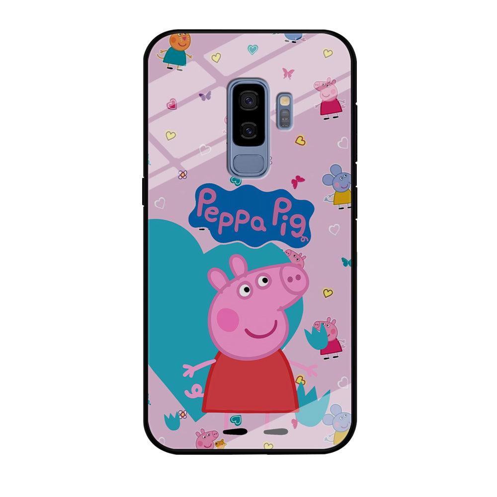 Peppa Pig Smile Always On Samsung Galaxy S9 Plus Case-Oxvistore