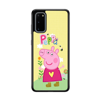 Peppa Pig Sunday Gardening Samsung Galaxy S20 Case-Oxvistore