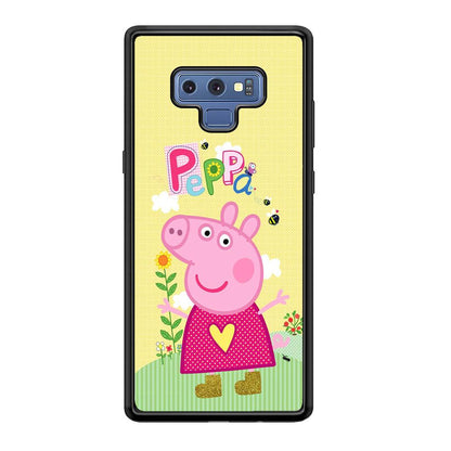 Peppa Pig Sunday Gardening Samsung Galaxy Note 9 Case-Oxvistore