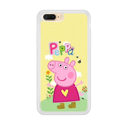 Peppa Pig Sunday Gardening iPhone 8 Plus Case-Oxvistore