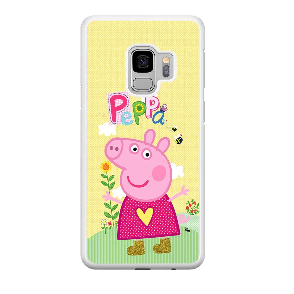 Peppa Pig Sunday Gardening Samsung Galaxy S9 Case-Oxvistore