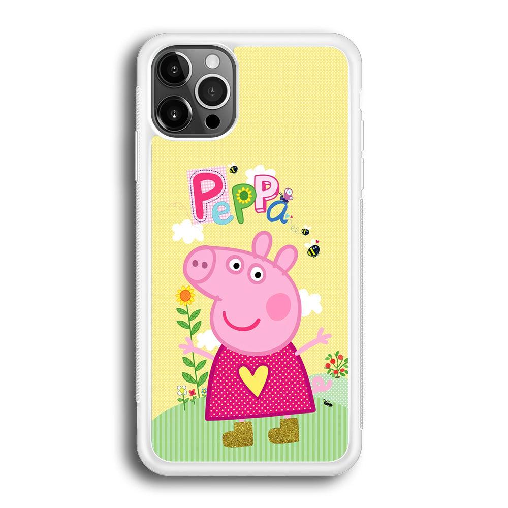 Peppa Pig Sunday Gardening iPhone 12 Pro Max Case-Oxvistore