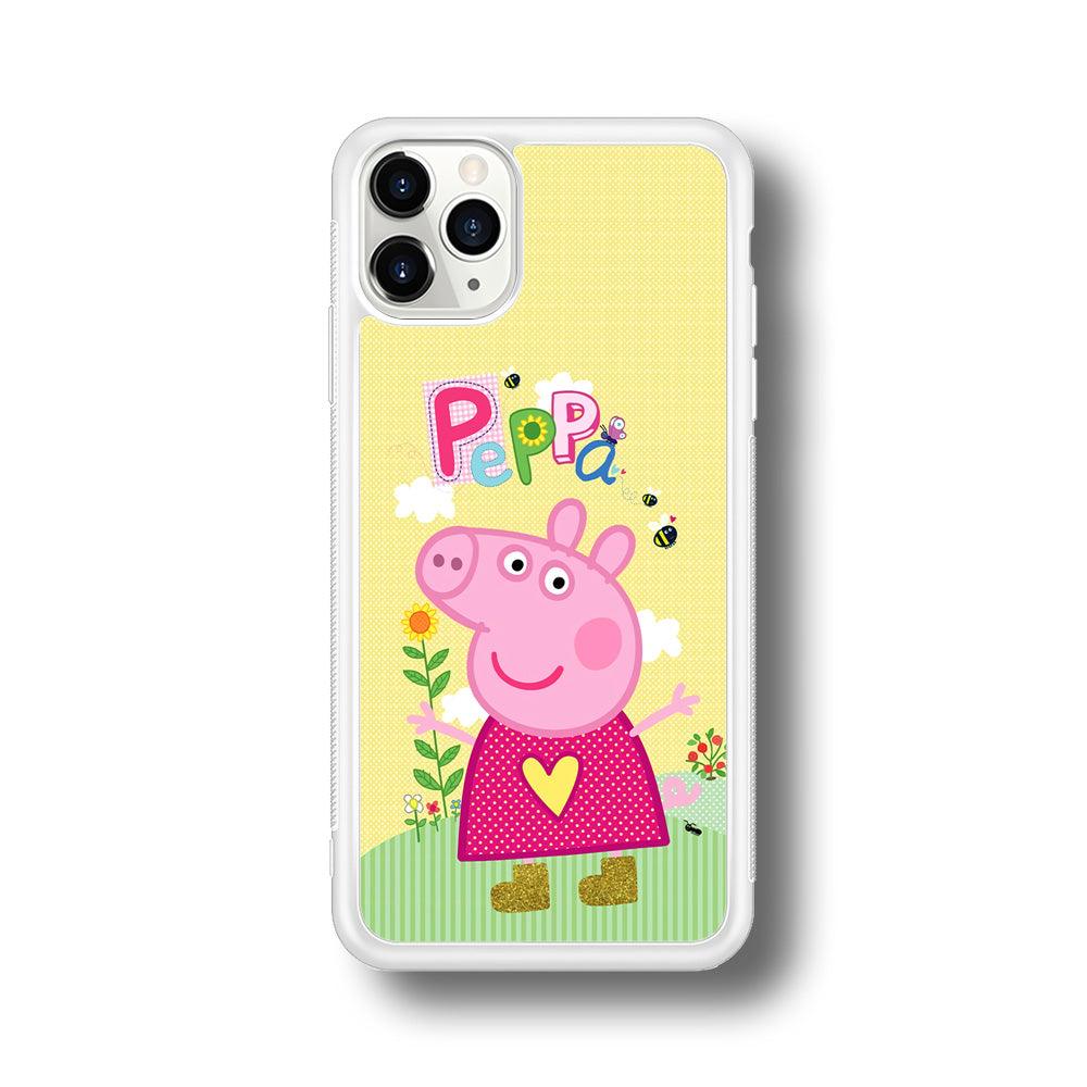 Peppa Pig Sunday Gardening iPhone 11 Pro Case-Oxvistore