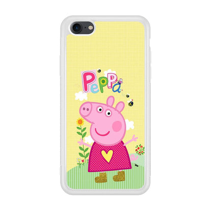 Peppa Pig Sunday Gardening iPhone 8 Case-Oxvistore