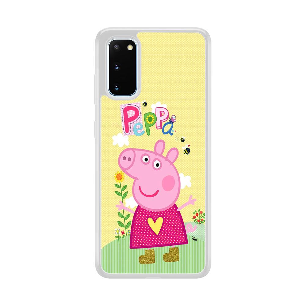 Peppa Pig Sunday Gardening Samsung Galaxy S20 Case-Oxvistore