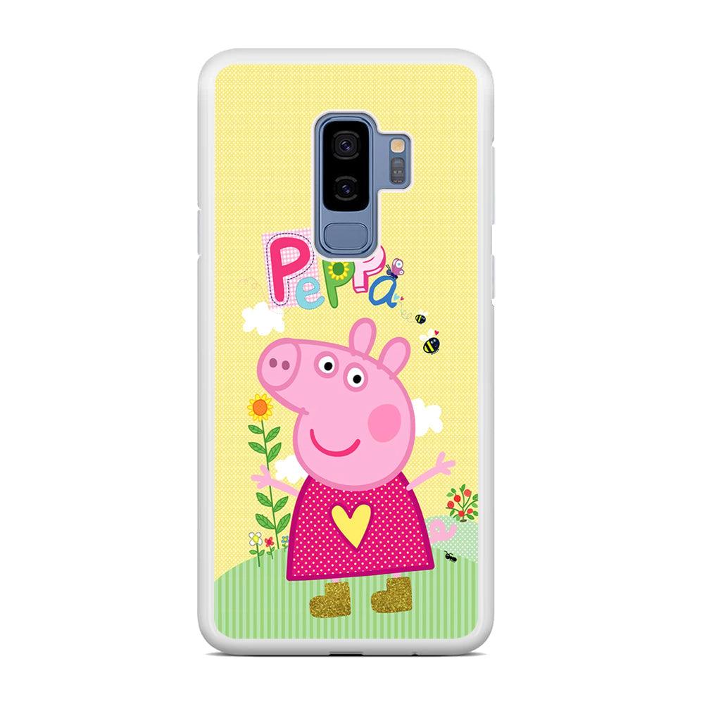 Peppa Pig Sunday Gardening Samsung Galaxy S9 Plus Case-Oxvistore