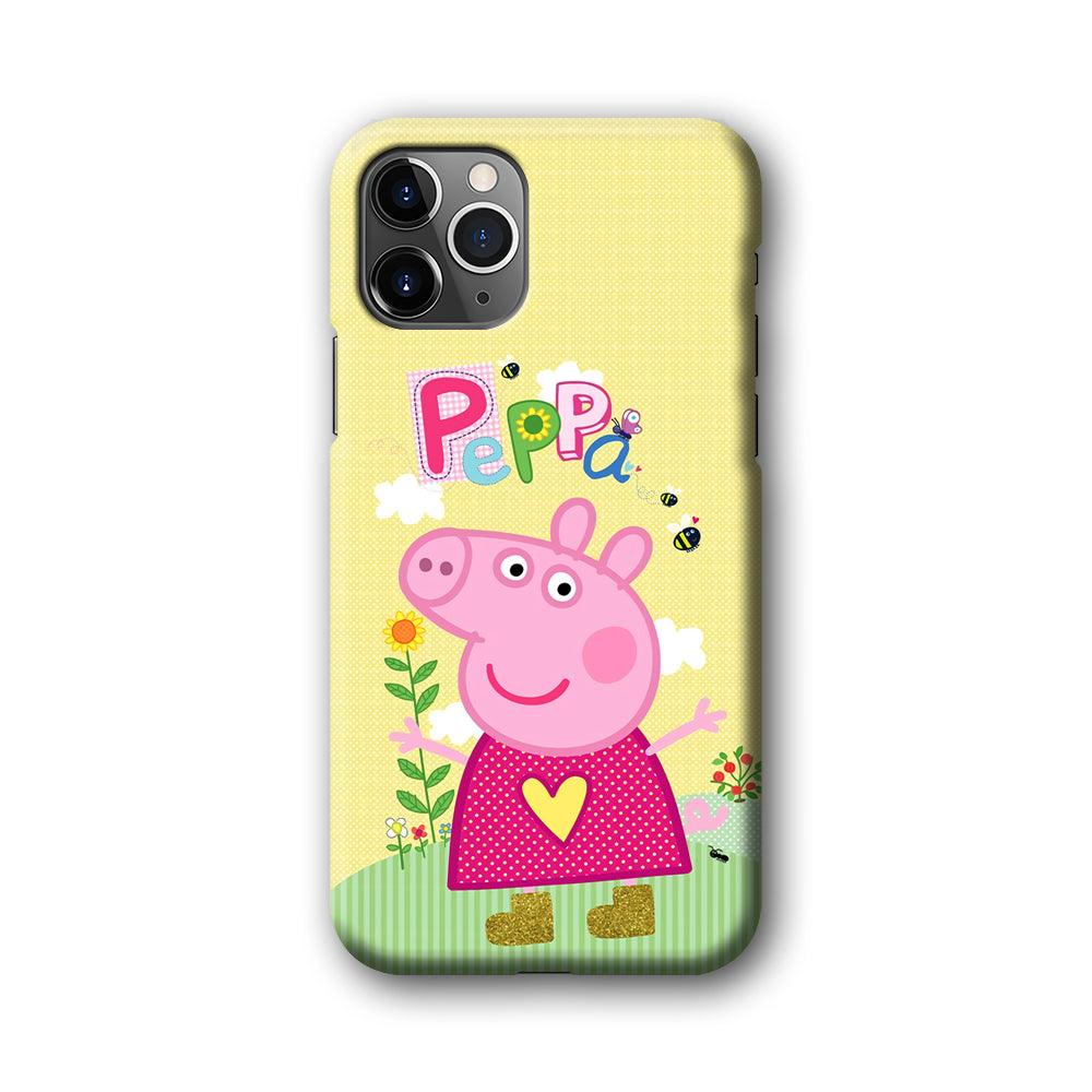 Peppa Pig Sunday Gardening iPhone 11 Pro Case-Oxvistore