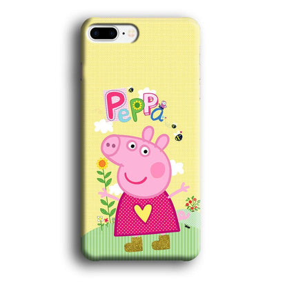 Peppa Pig Sunday Gardening iPhone 8 Plus Case-Oxvistore