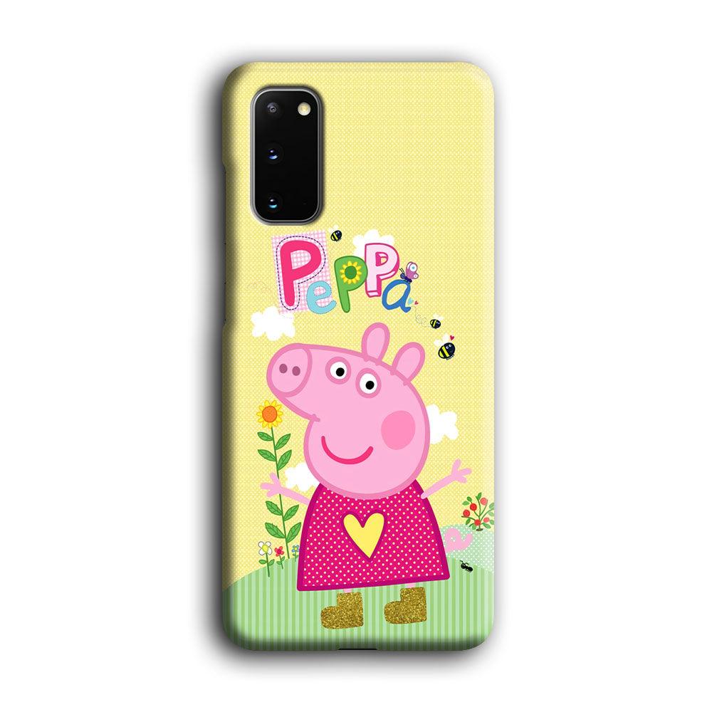 Peppa Pig Sunday Gardening Samsung Galaxy S20 Case-Oxvistore