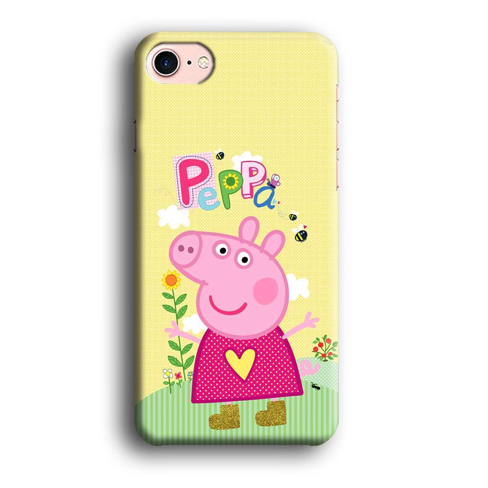 Peppa Pig Sunday Gardening iPhone 8 Case-Oxvistore