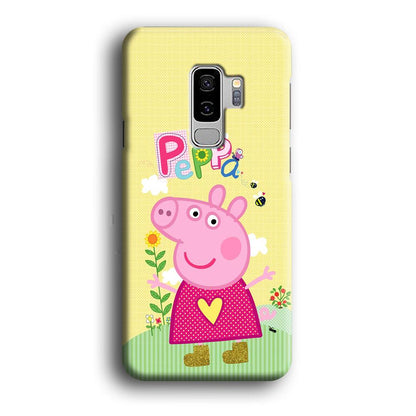 Peppa Pig Sunday Gardening Samsung Galaxy S9 Plus Case-Oxvistore