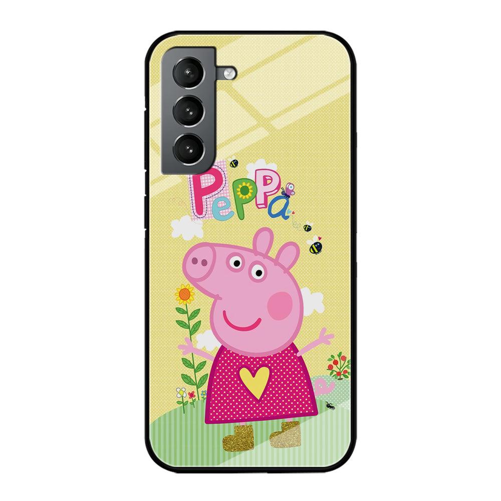 Peppa Pig Sunday Gardening Samsung Galaxy S21 Plus Case-Oxvistore