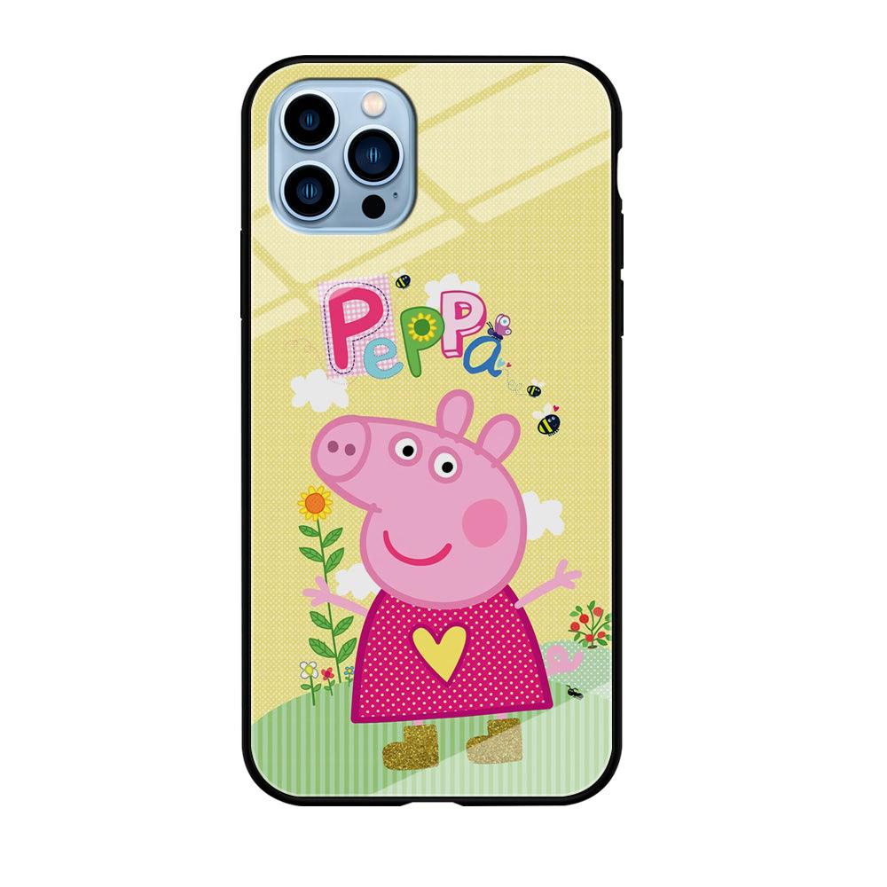 Peppa Pig Sunday Gardening iPhone 12 Pro Max Case-Oxvistore