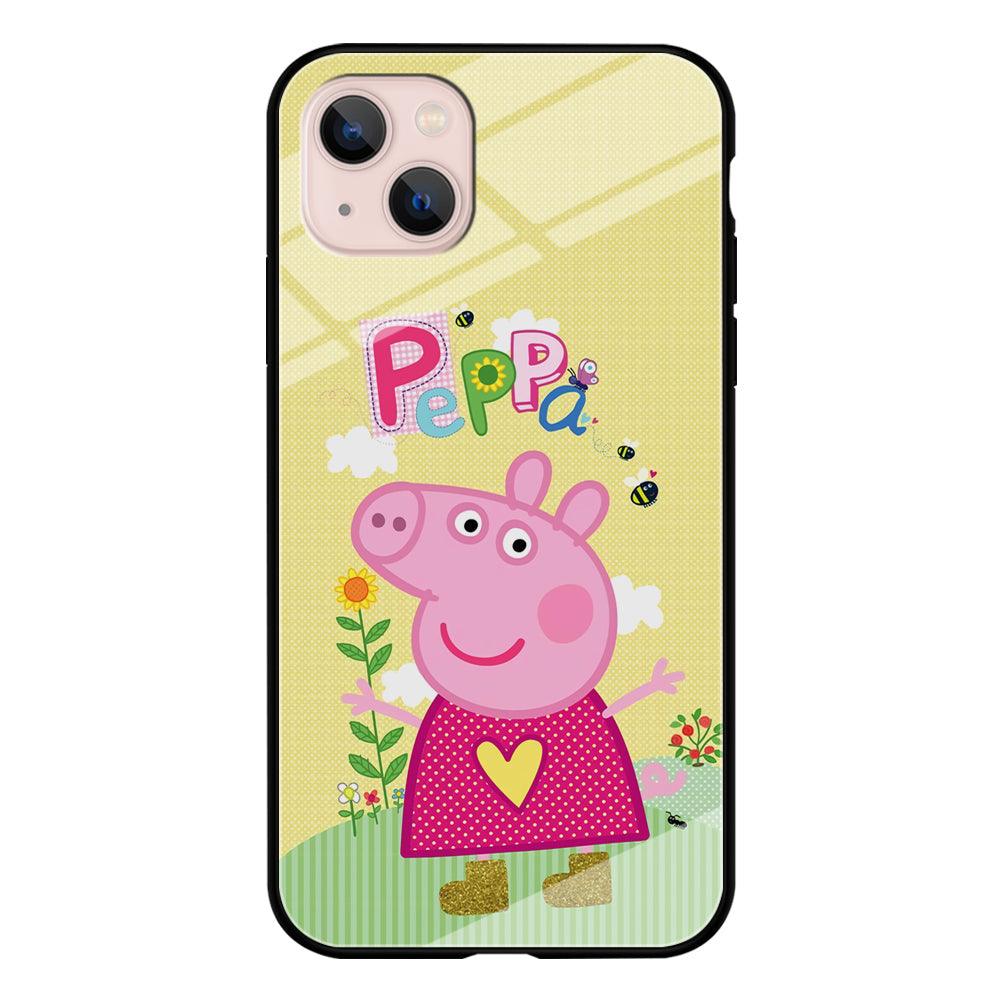 Peppa Pig Sunday Gardening iPhone 15 Plus Case-Oxvistore