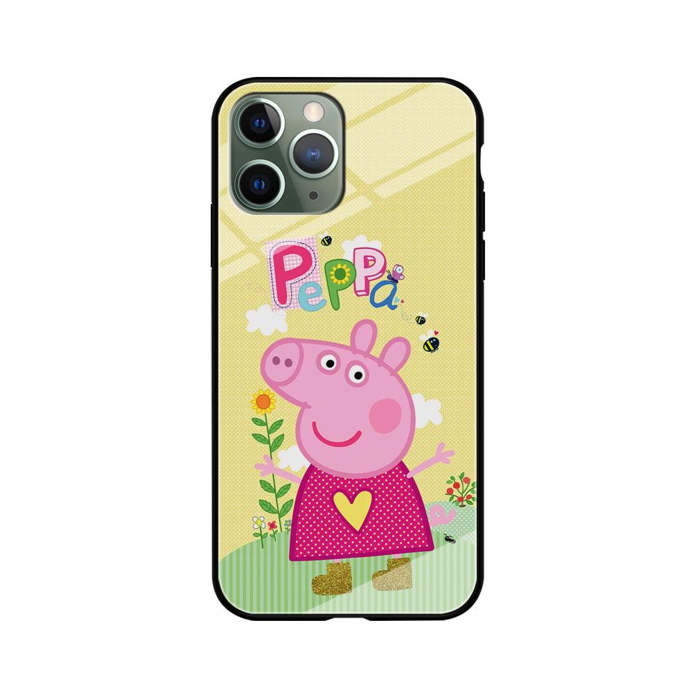 Peppa Pig Sunday Gardening iPhone 11 Pro Case-Oxvistore