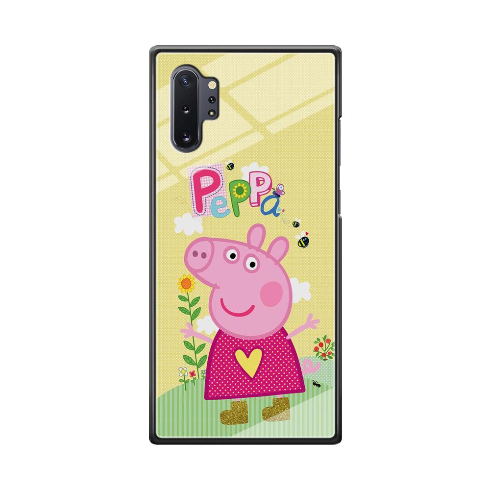 Peppa Pig Sunday Gardening Samsung Galaxy Note 10 Plus Case-Oxvistore