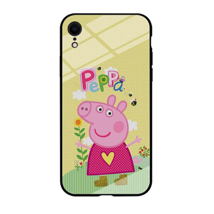 Peppa Pig Sunday Gardening iPhone XR Case-Oxvistore